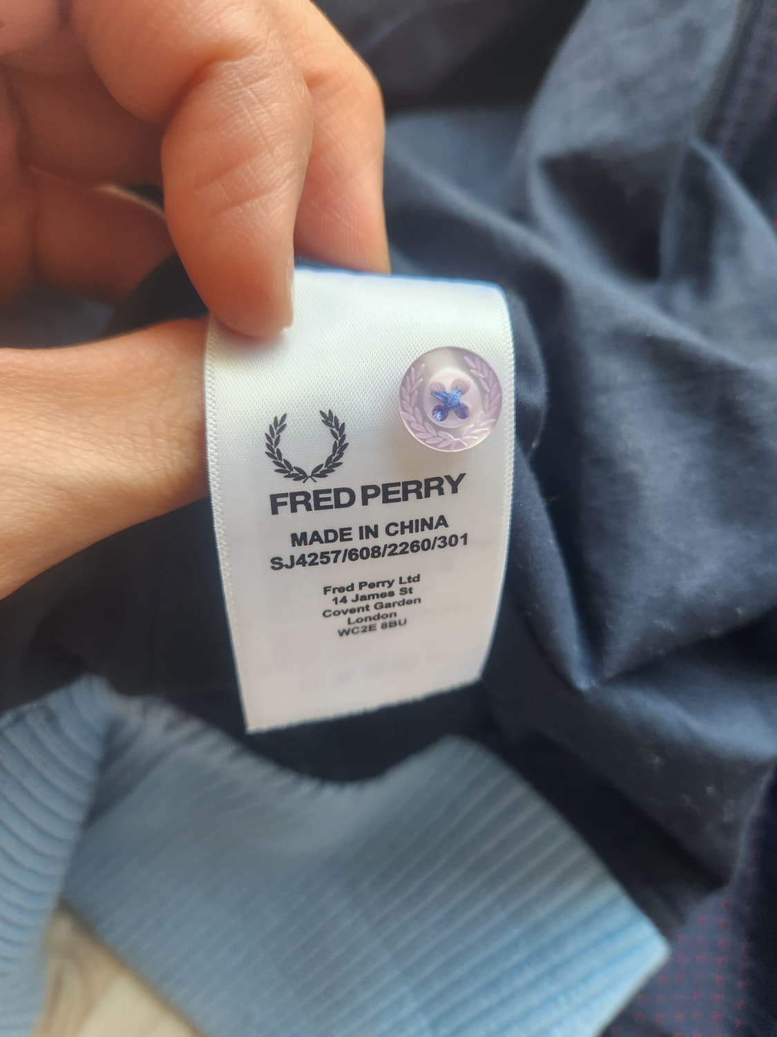 14ss 라프시몬스x프레드페리 봄버자켓 (M정도) 상품이미지3