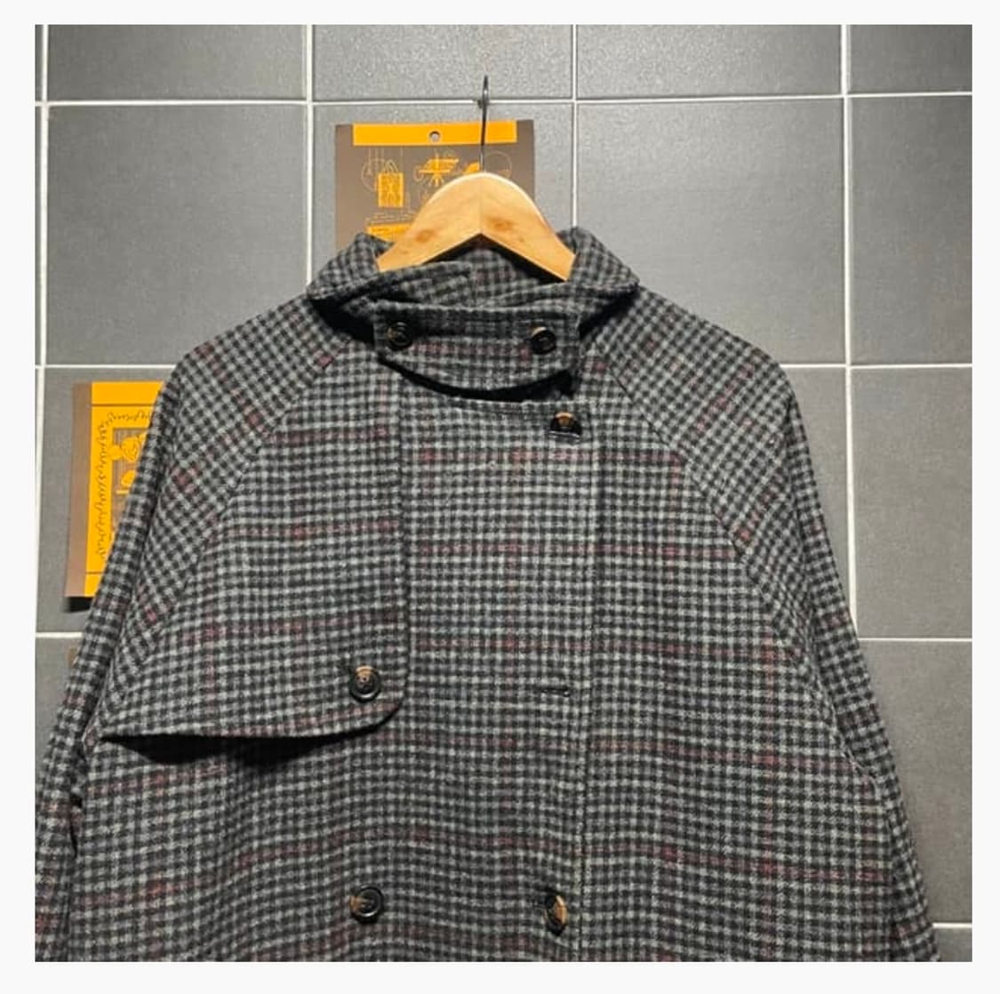 프릭스스토어 울 롱코트 (가슴 62, 총장 116, 팔 76) 상품이미지4