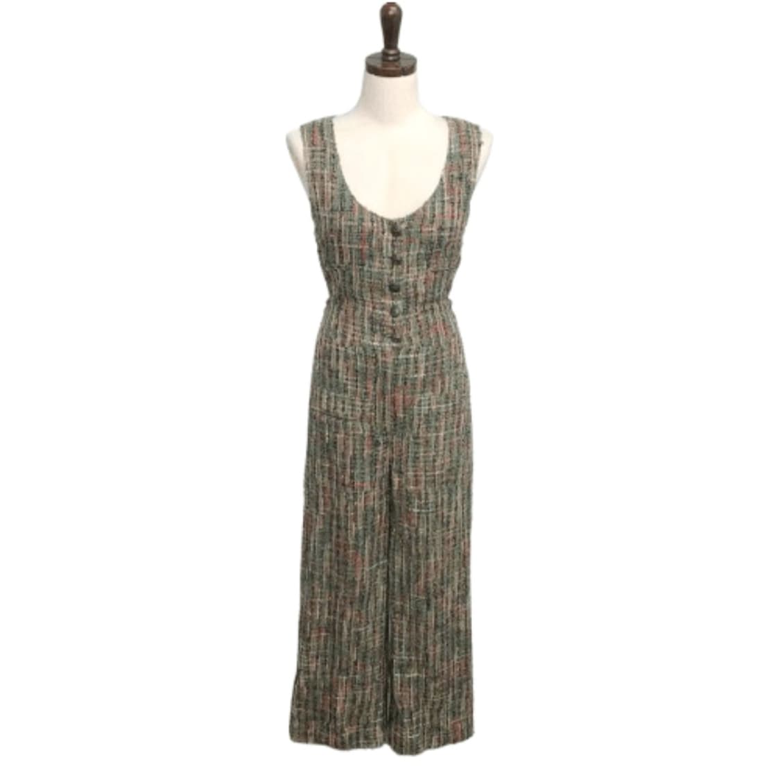 샤넬 트위드 점프수트 미사용/34사이즈 상품이미지1