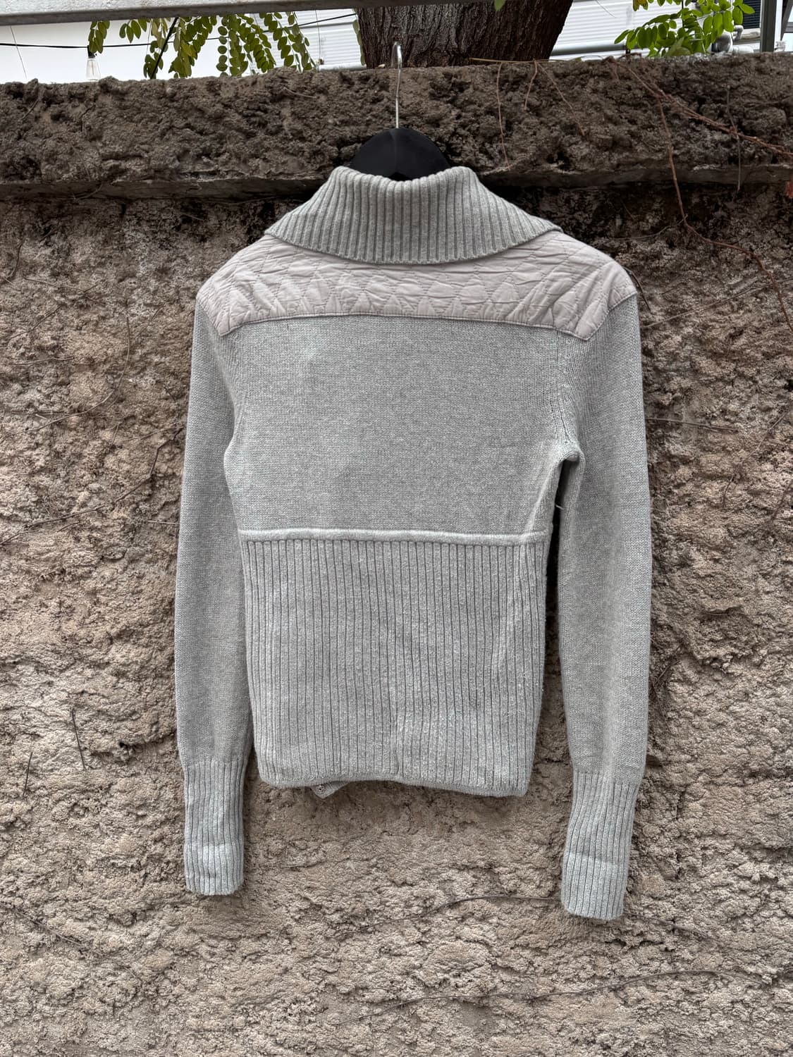 아르마니 익스체인지 언발란스 니트 집업 상품이미지8