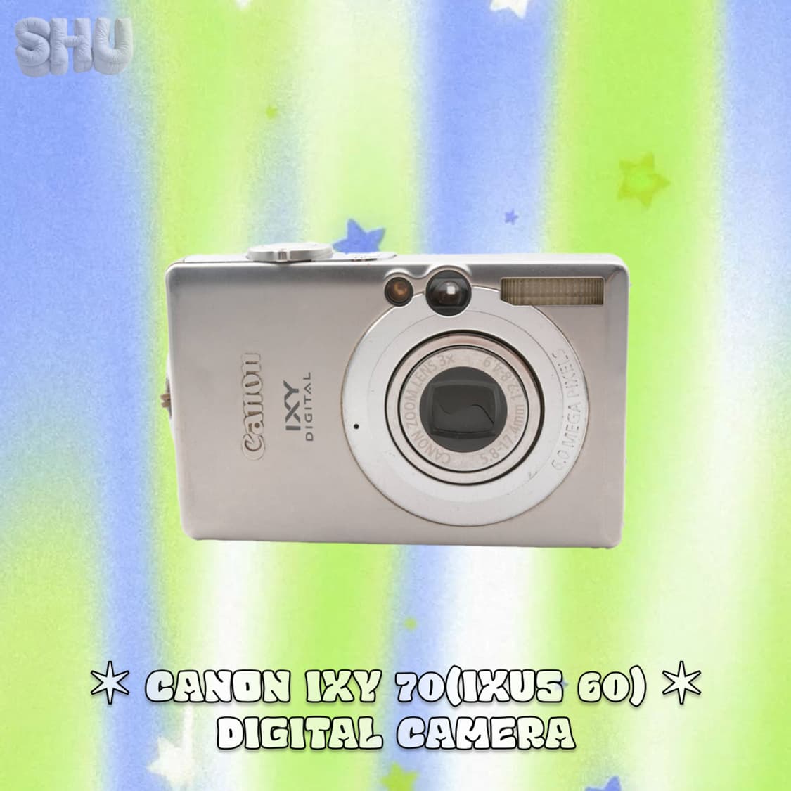 캐논 익시 IXY 70(익서스 60) 빈티지 디카 실버 상품이미지2