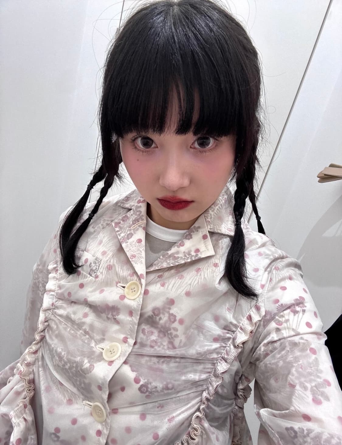다오 쿠리하라 꼼데가르송 컬렉션 플라워 패턴 리버시블 자켓 S 상품이미지3