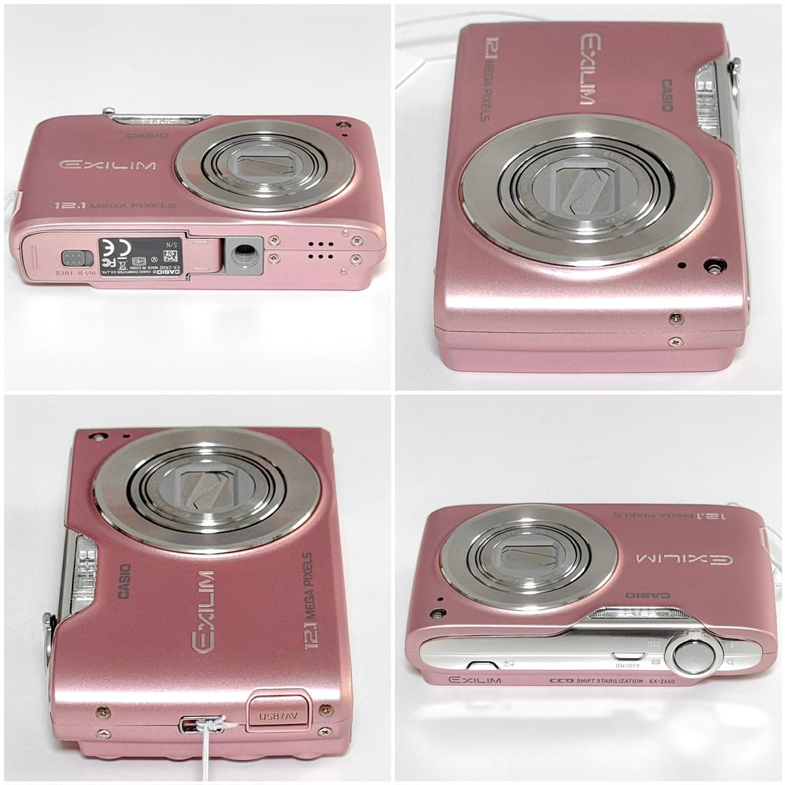 카시오 엑슬림 Z450 베이비핑크 빈티지디카 상품이미지3