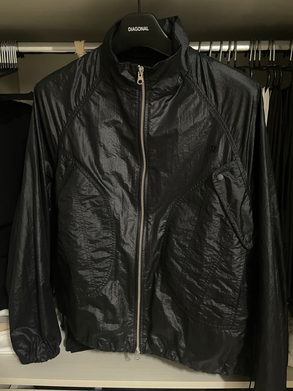 다이애그널 나일론포켓 자켓 상품이미지3