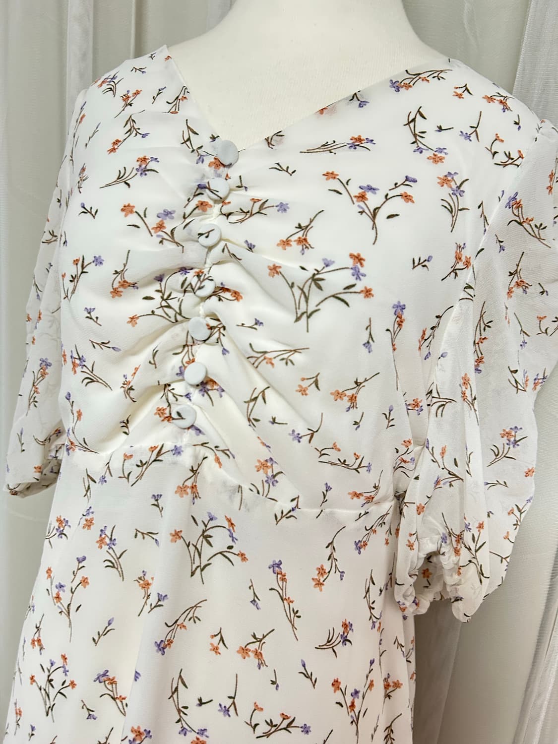 💜모리걸 보라돌이 페어리 잔꽃 플로럴 원피스 코디세트 상품이미지3