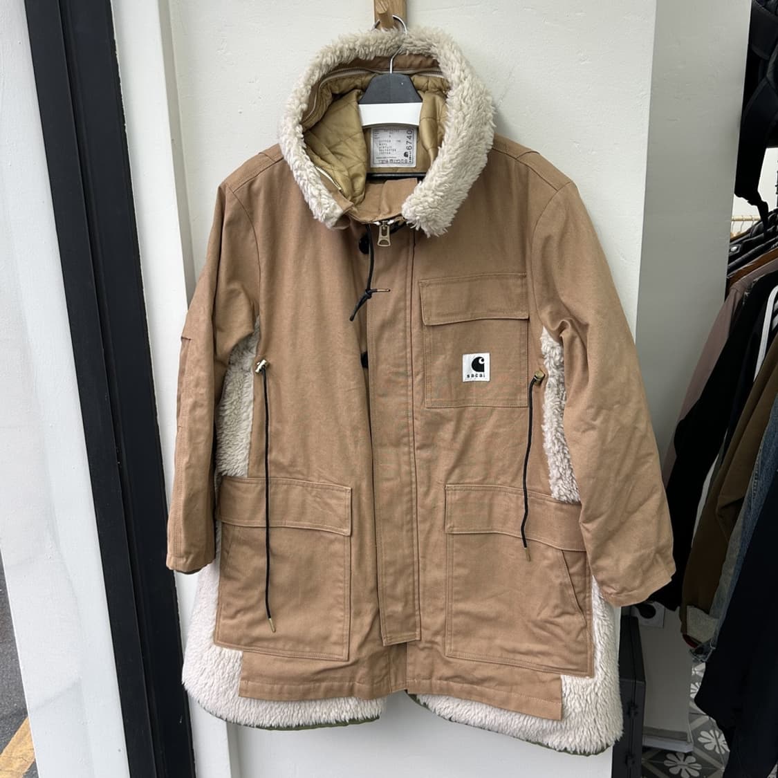 15276 - 23F/W 사카이 X 칼하트 WIP 캔버스 시베리안 파카 상품이미지2