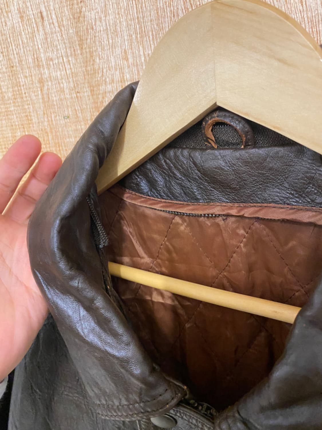 VTG G-1 leather flight jacket 레더 플라이트 자케 상품이미지7