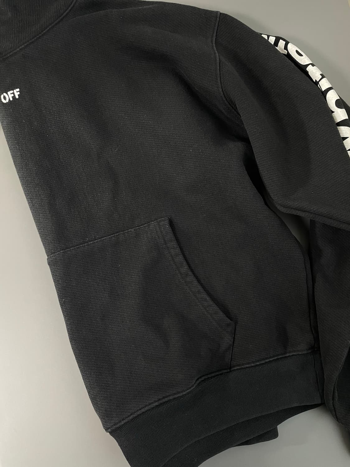 [M] 오프화이트 디아그 스컬 프린팅 후드 상품이미지5