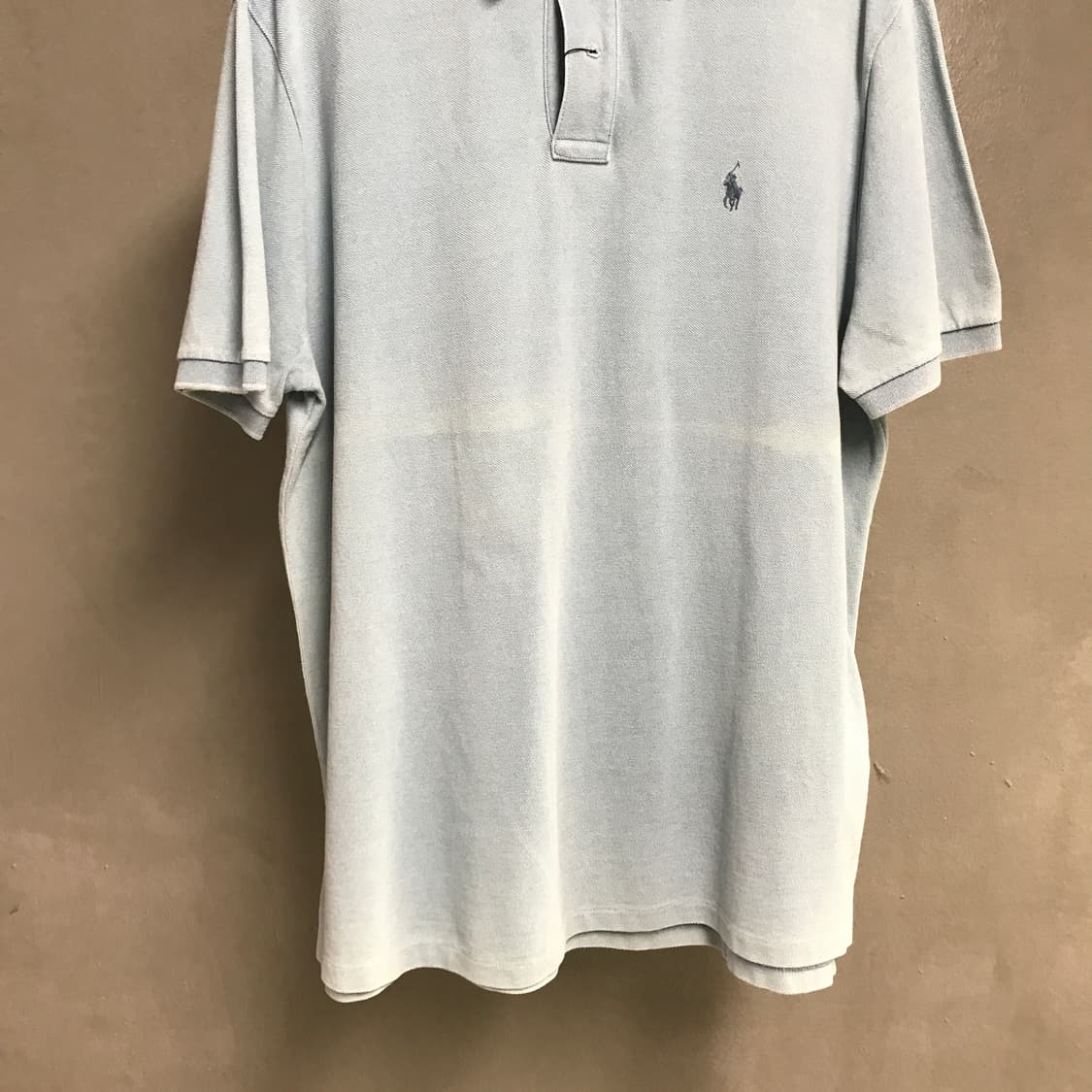 폴로 랄프로렌 PK 반팔 카라티 스카이블루 XL 상품이미지3