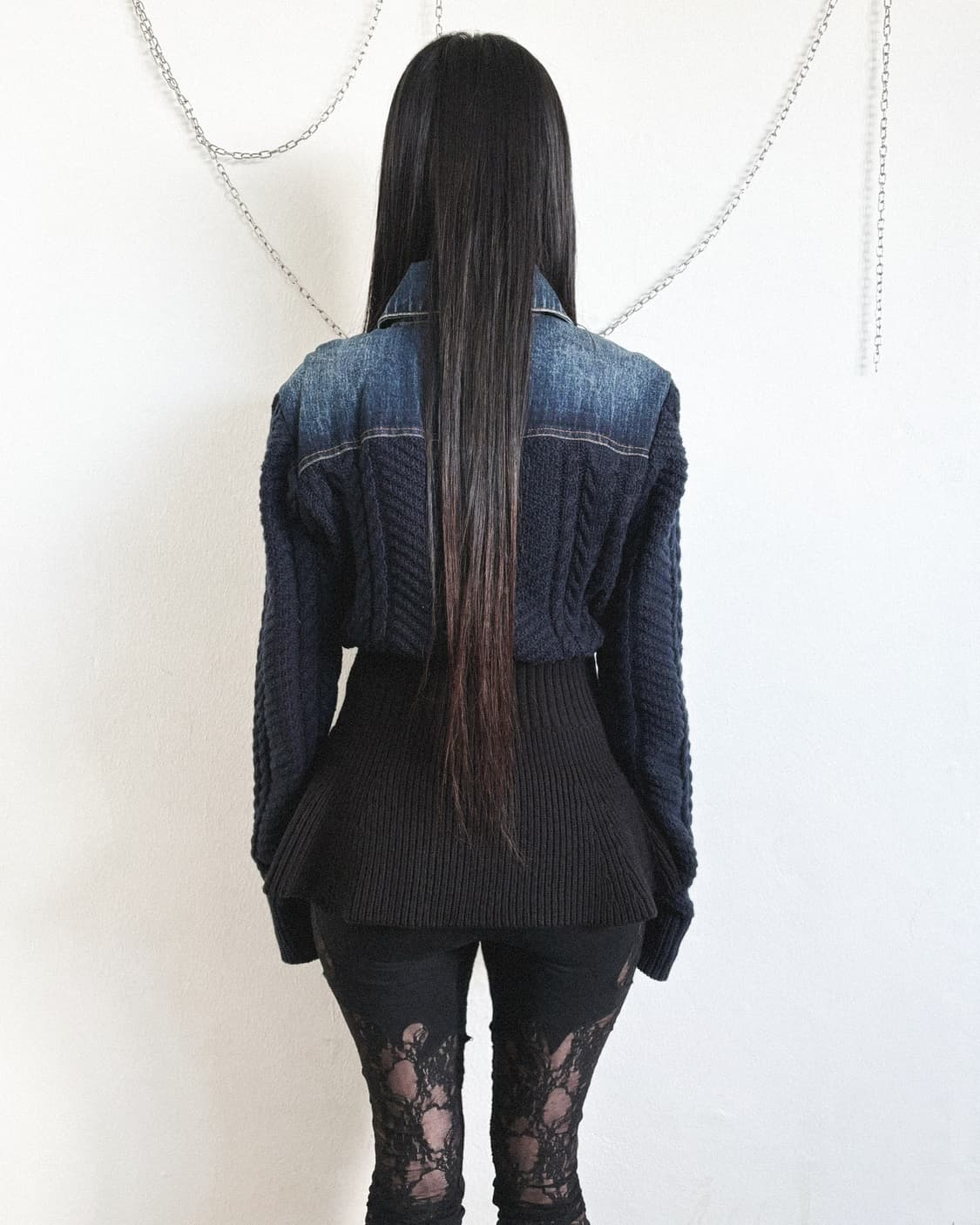 알렉산더맥퀸 플레어 니트 가디건 상품이미지3