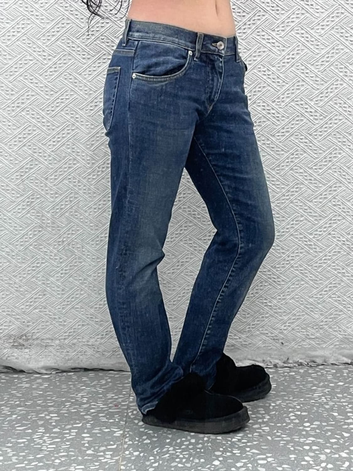 돌체앤가바나 모던 힙패치 스키니진 데님팬츠 30인치 C07468 상품이미지2