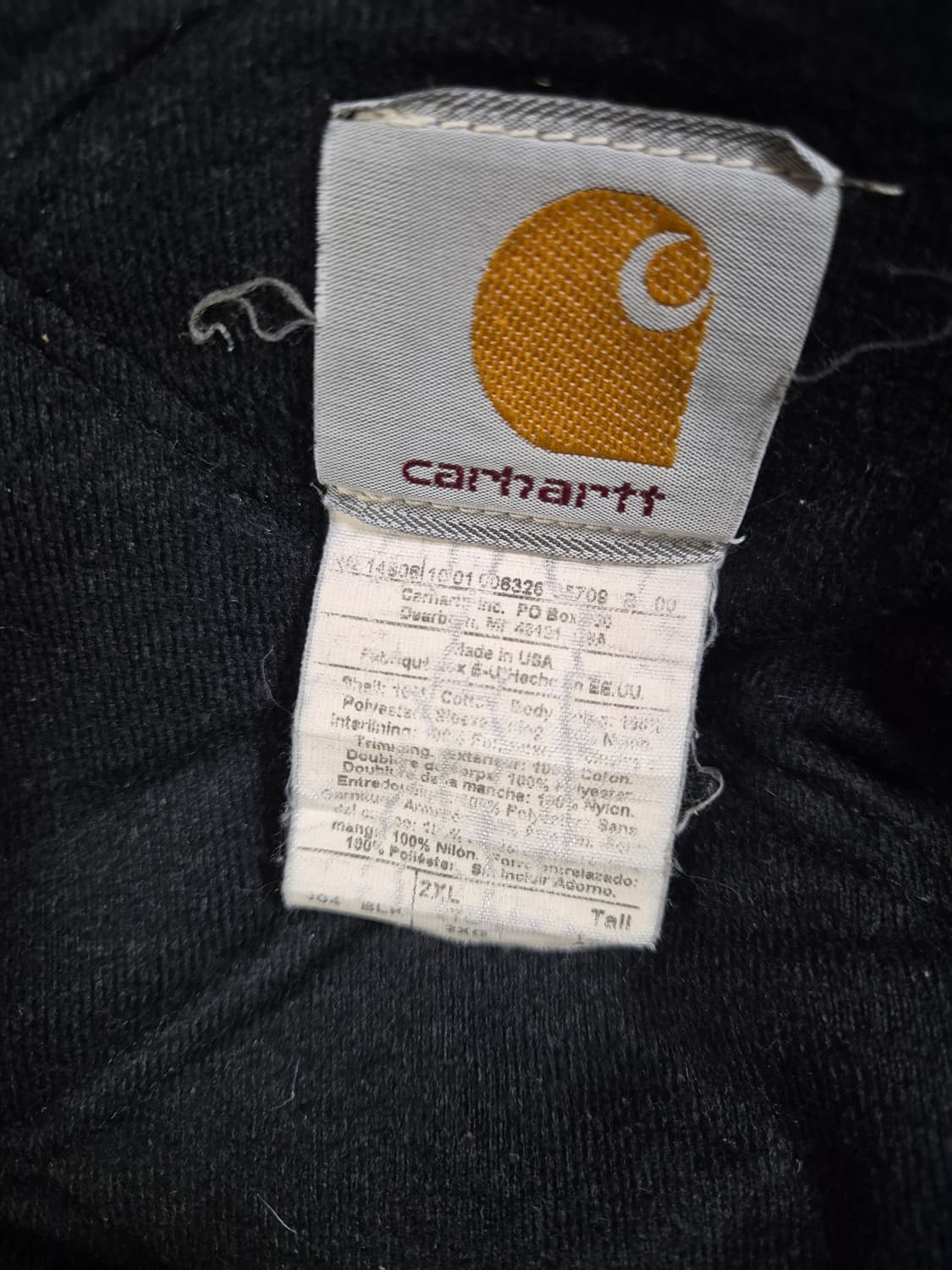 J04 BLK 칼하트 액티브 자켓 상품이미지4