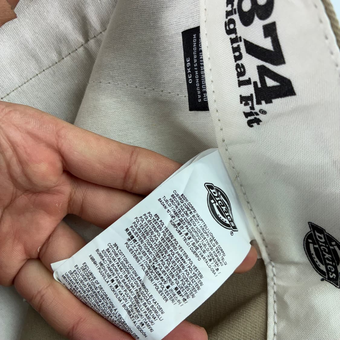 Dickies  디키즈 레귤러 874 베이지 워크 팬츠  상품이미지7