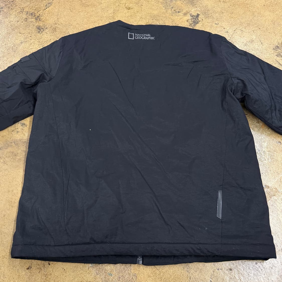 [정품/XXL] 내셔널지오그래픽 블랙 봄버 자켓 b17 상품이미지4