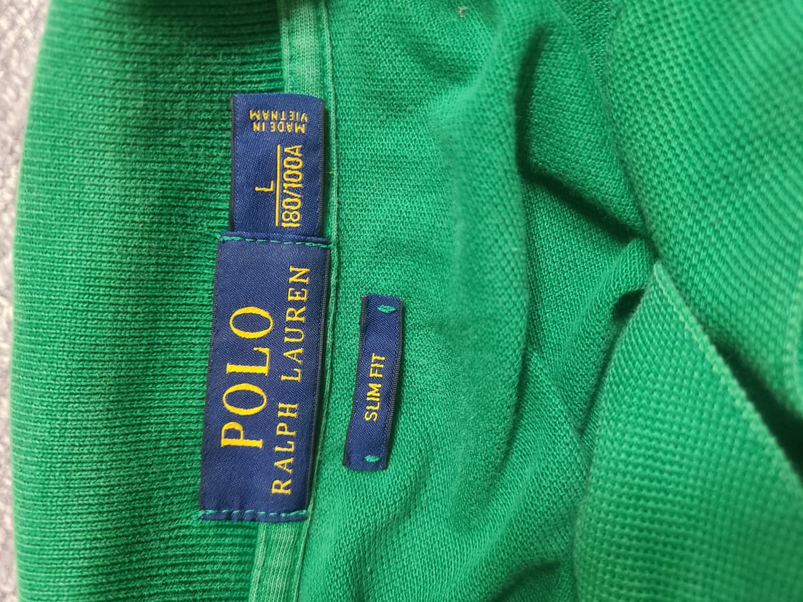 폴로 랄프로렌 그린 긴팔 폴로티 상품이미지8