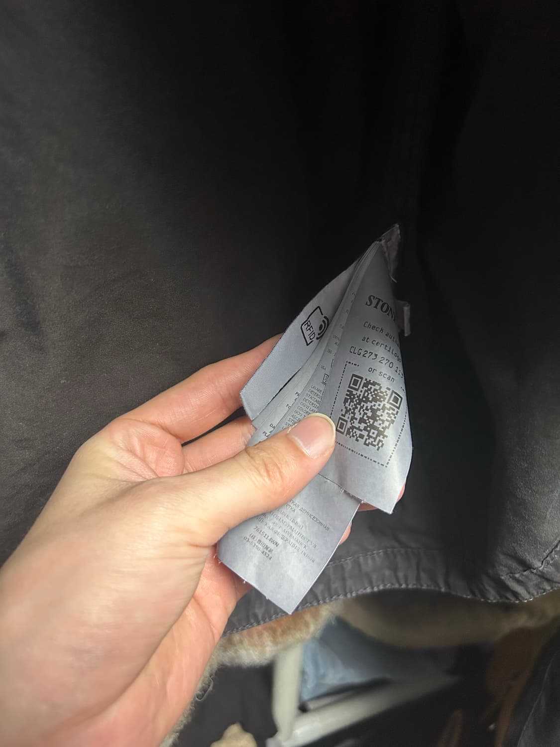 22ss 스톤아일랜드 올드 이펙트 오버 셔츠 블랙 L 상품이미지2