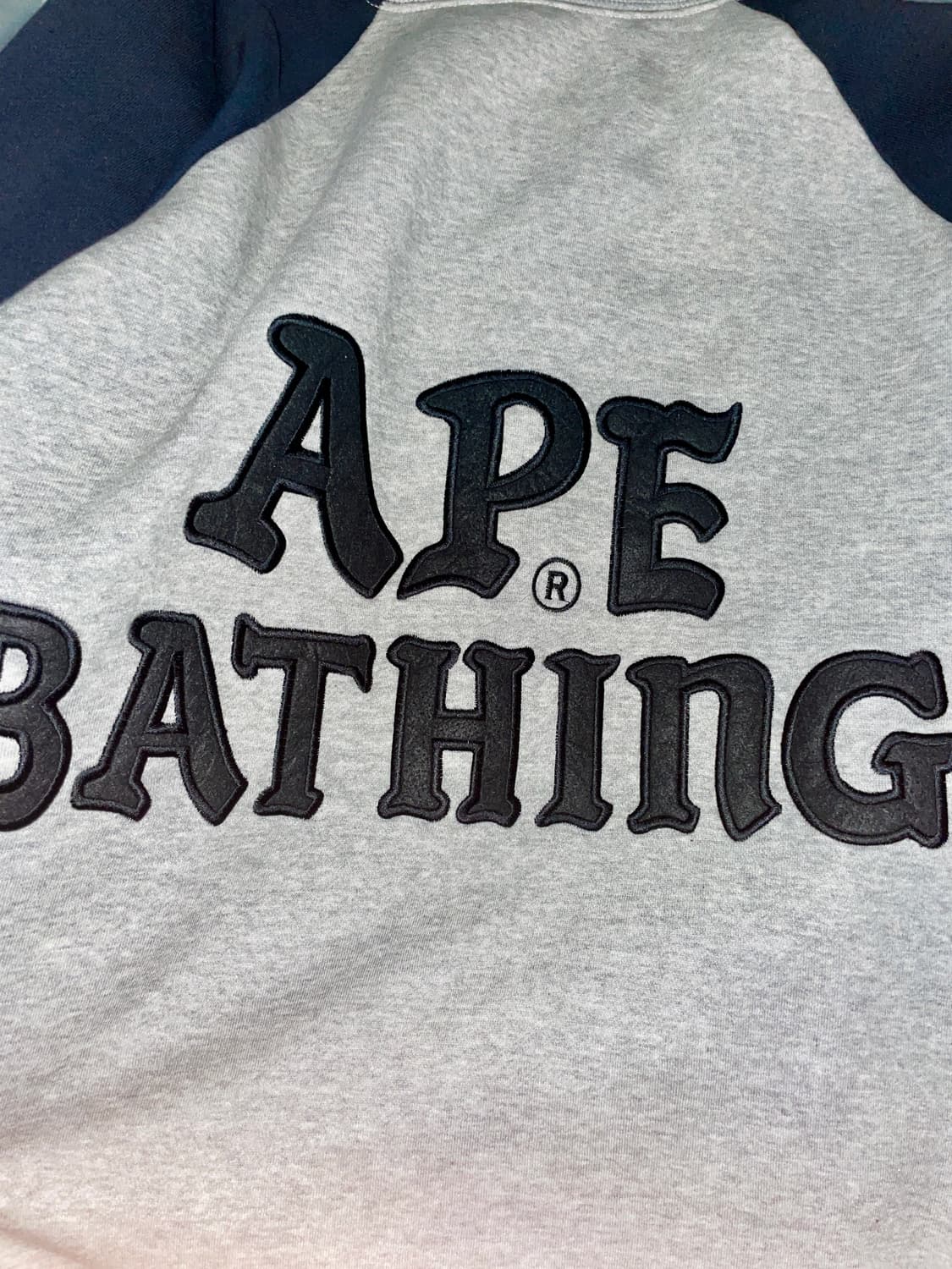 베이프 OG 로고 리버시블 스타디움 자켓 L 상품이미지6