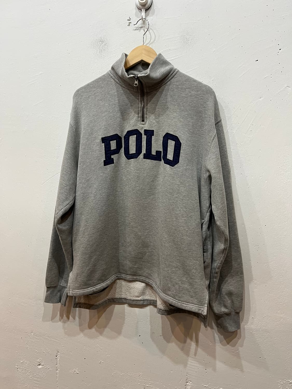 폴로스포츠 POLO 성조기 하프집업 맨투맨 스웻셔츠  상품이미지1