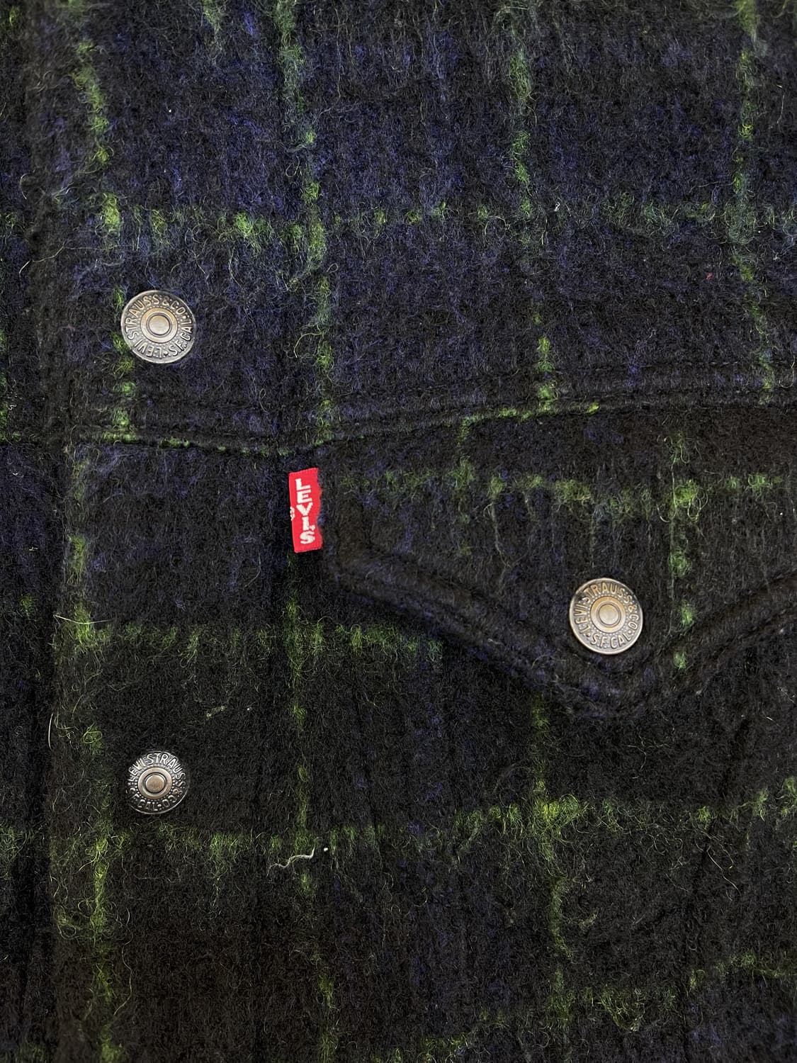 리바이스 쉐르파 체크 트러커 자켓 상품이미지6