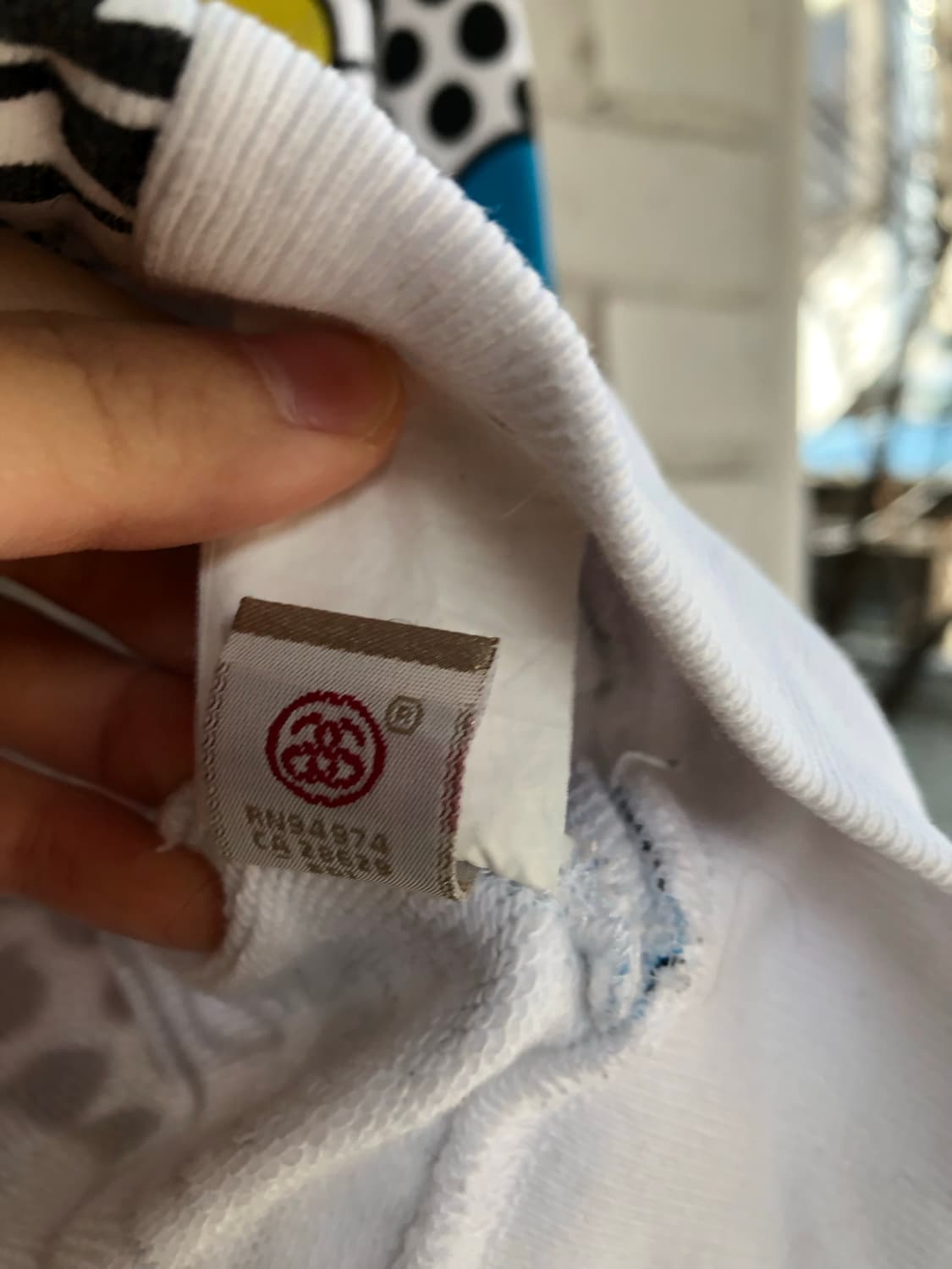 스투시 카툰 화이트 후드집업 상품이미지9