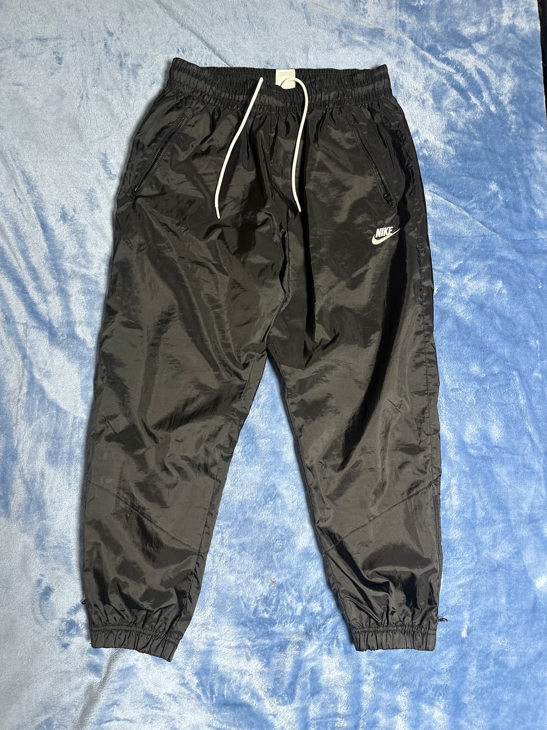 나이키 윈드러너 우븐 라인드 조거팬츠 블랙 L 상품이미지1