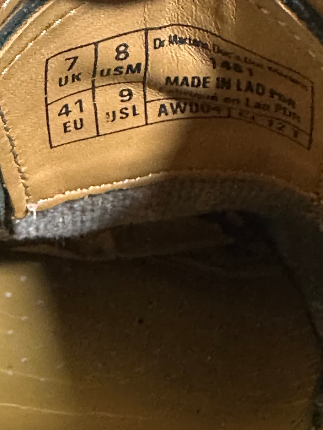 (260,uk7) 닥터마틴 1461 스무스 상품이미지6