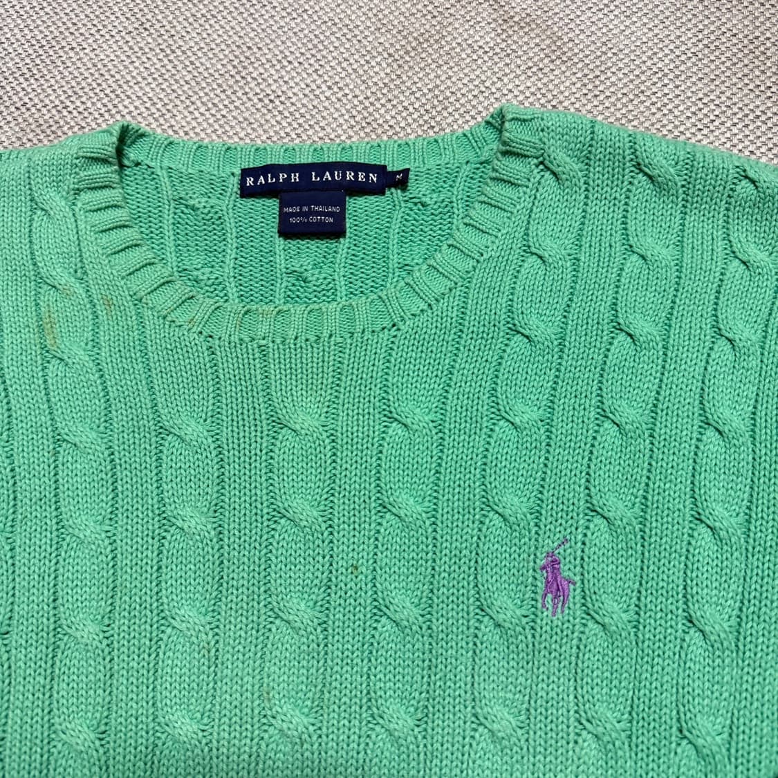 폴로 랄프로렌 케이블 니트 상품이미지2
