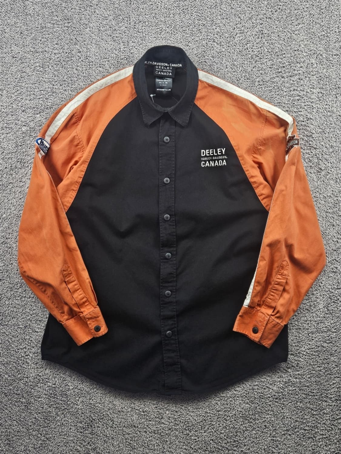 할리데이비슨 딜리 캐나다 바이커 셔츠 ( L추정 ) / 11464 상품이미지2