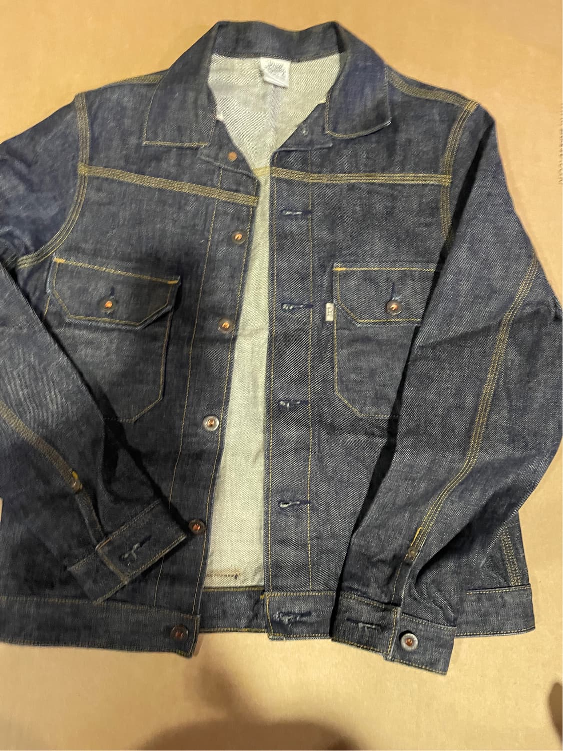 레일카파인굿즈 2세대 데님자켓 xs 95-100 상품이미지2