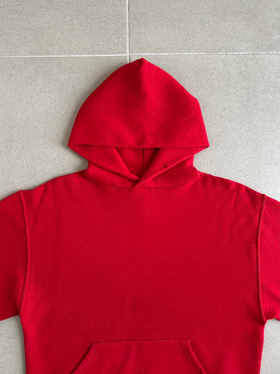90s 빈티지 러셀 후드 레드 M 상품이미지3