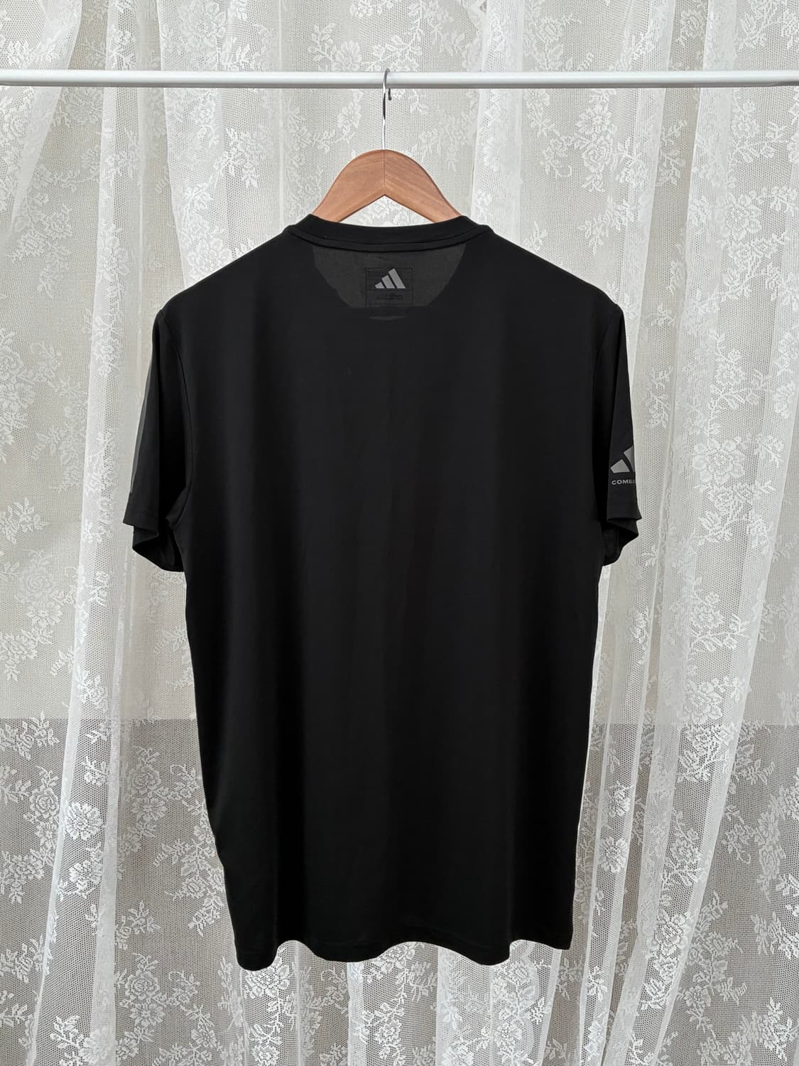 XL) 새상품 아디다스 컴뱃스포츠 기능성 반팔 블랙 상품이미지2
