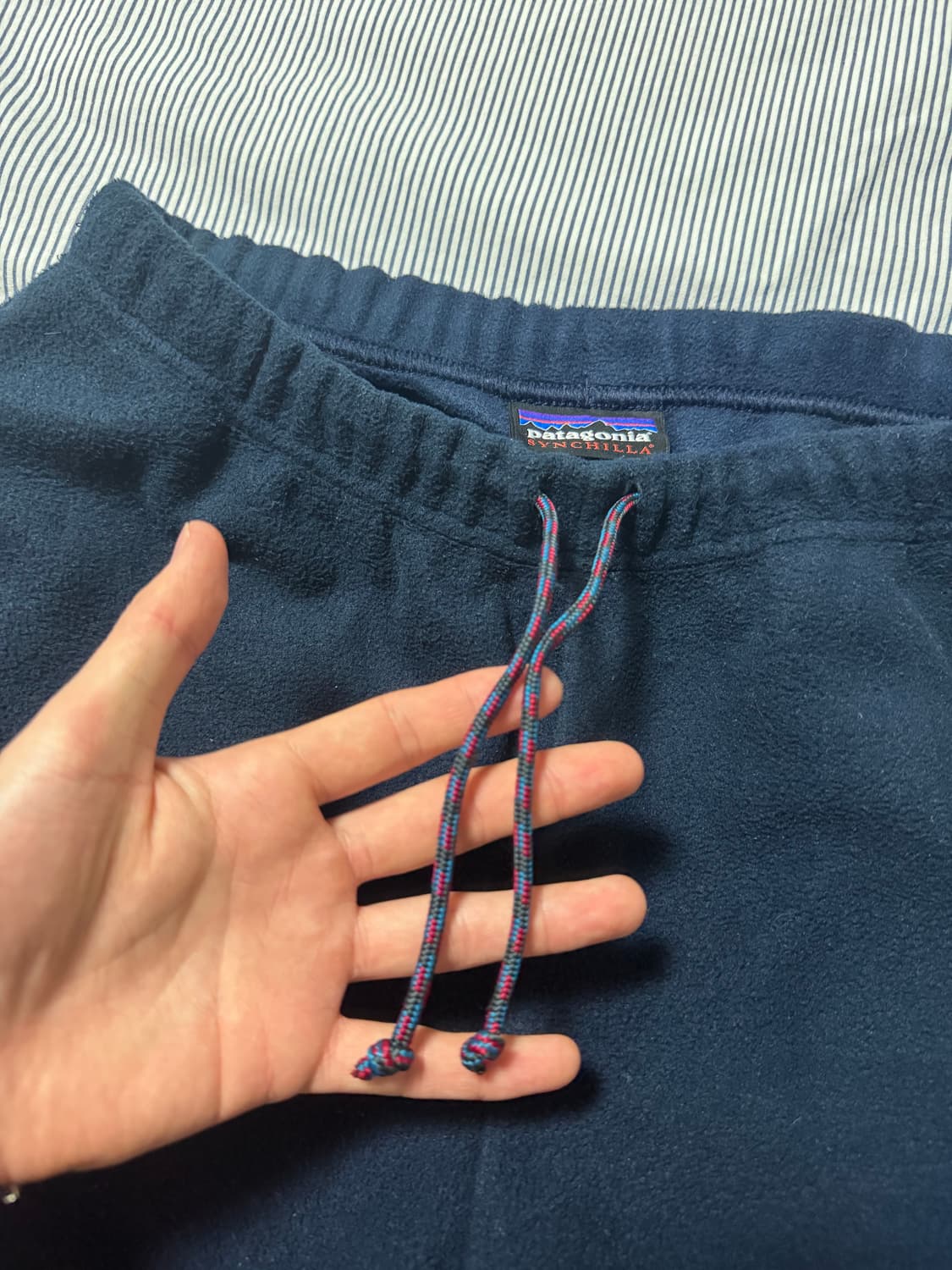 파타고니아 신칠라 플리스 팬츠 네이비 S 상품이미지4
