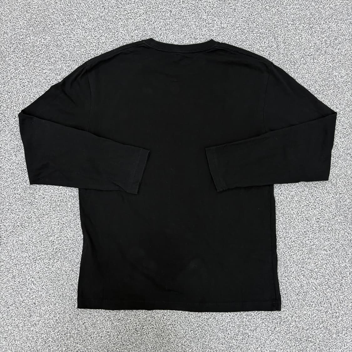 S 무신사스탠다드 긴팔티 라운드 블랙 0311J 상품이미지3