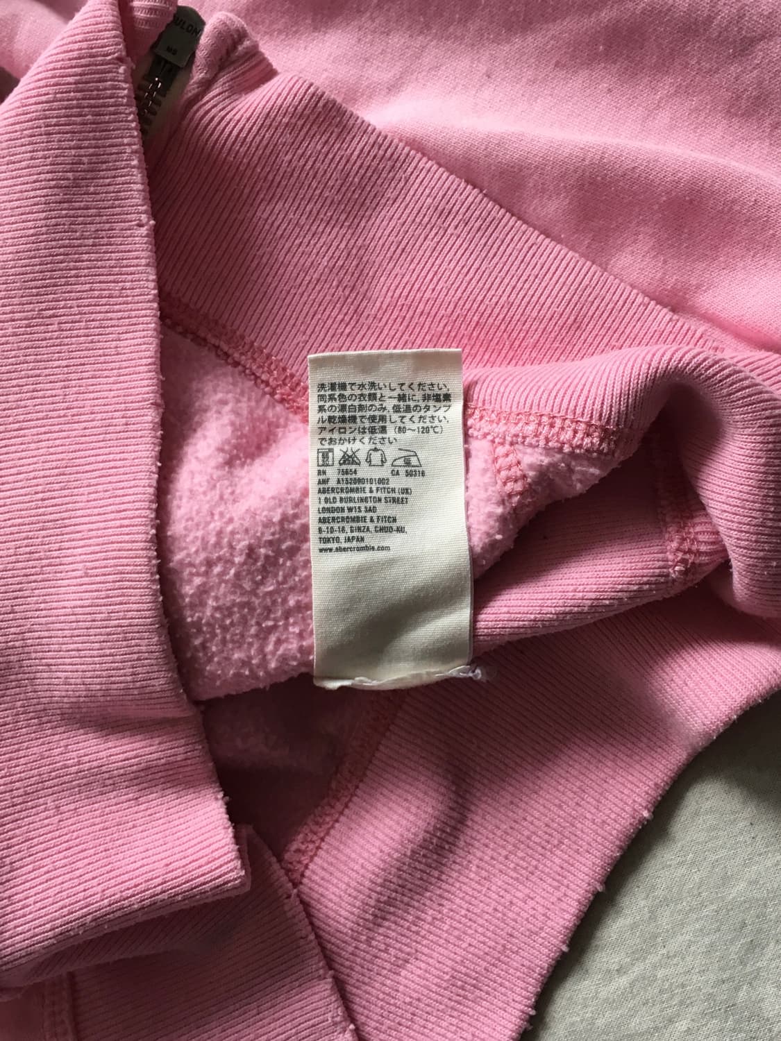 아베크롬비 자수패치 후드집업 상품이미지6