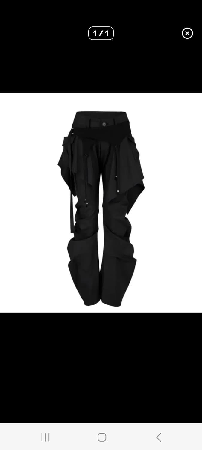 카시코 레이어드 스트랩 팬츠 s 상품이미지1