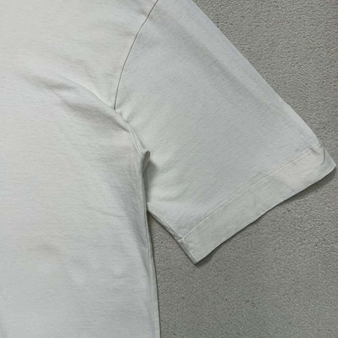COS 오버핏 무지 스텐 카라 7부 티셔츠 L 상품이미지2