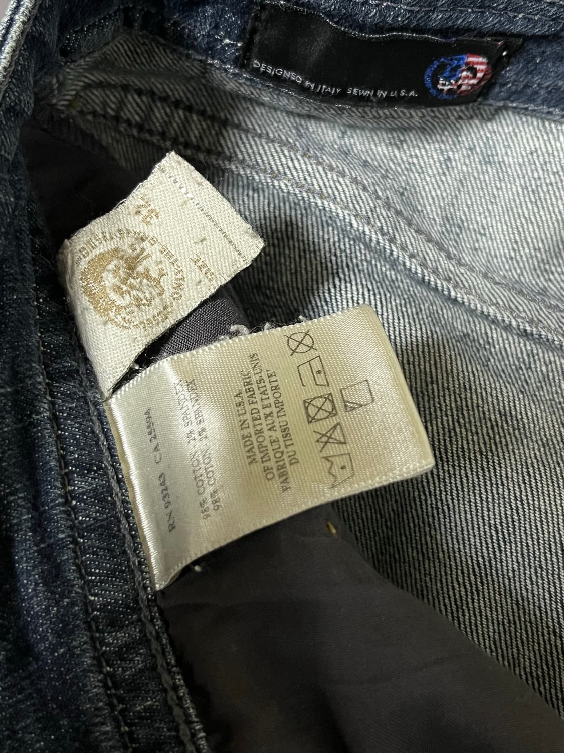 00’s Diesel buster denim 32x32 상품이미지6