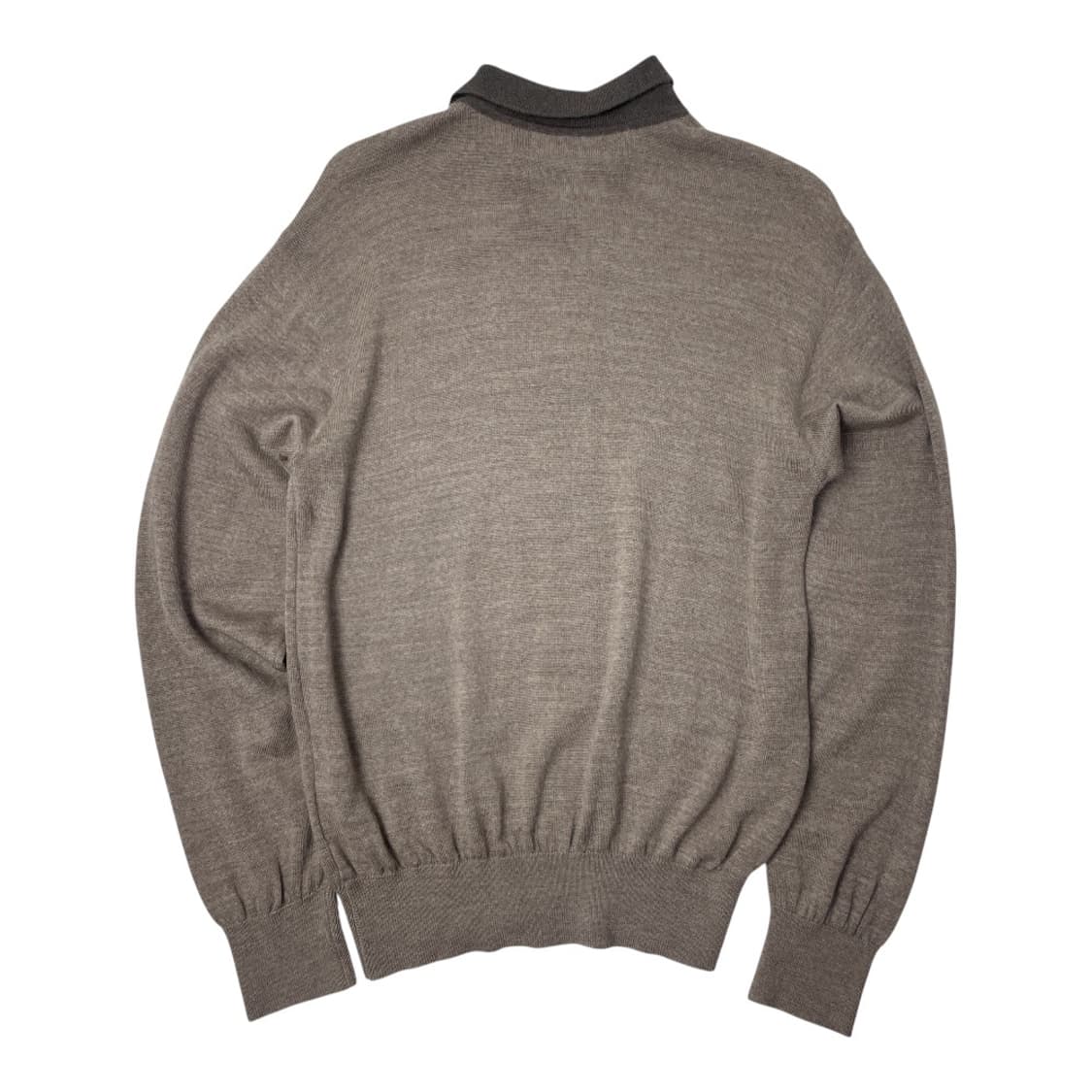 입생로랑 브라운 카라넥 울 니트 95 상품이미지2