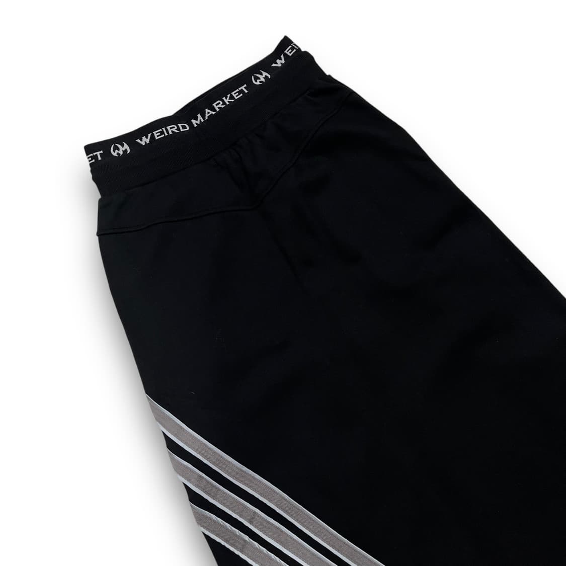 위어드 마켓 복서 로고 프리브 해체주의 삼선 다크 트랙스커트 상품이미지5