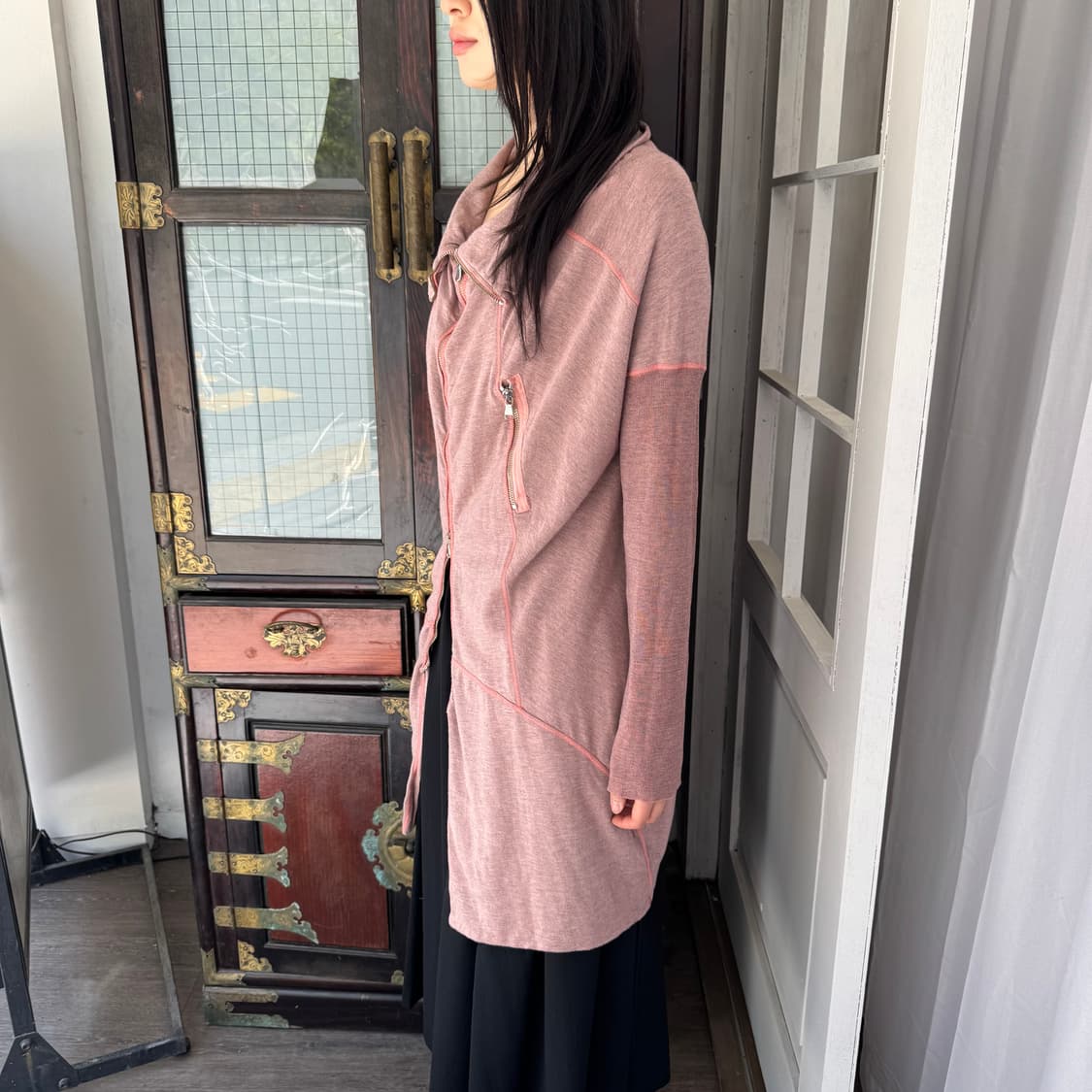 TRANSIT 하이넥 져지 파카 상품이미지2