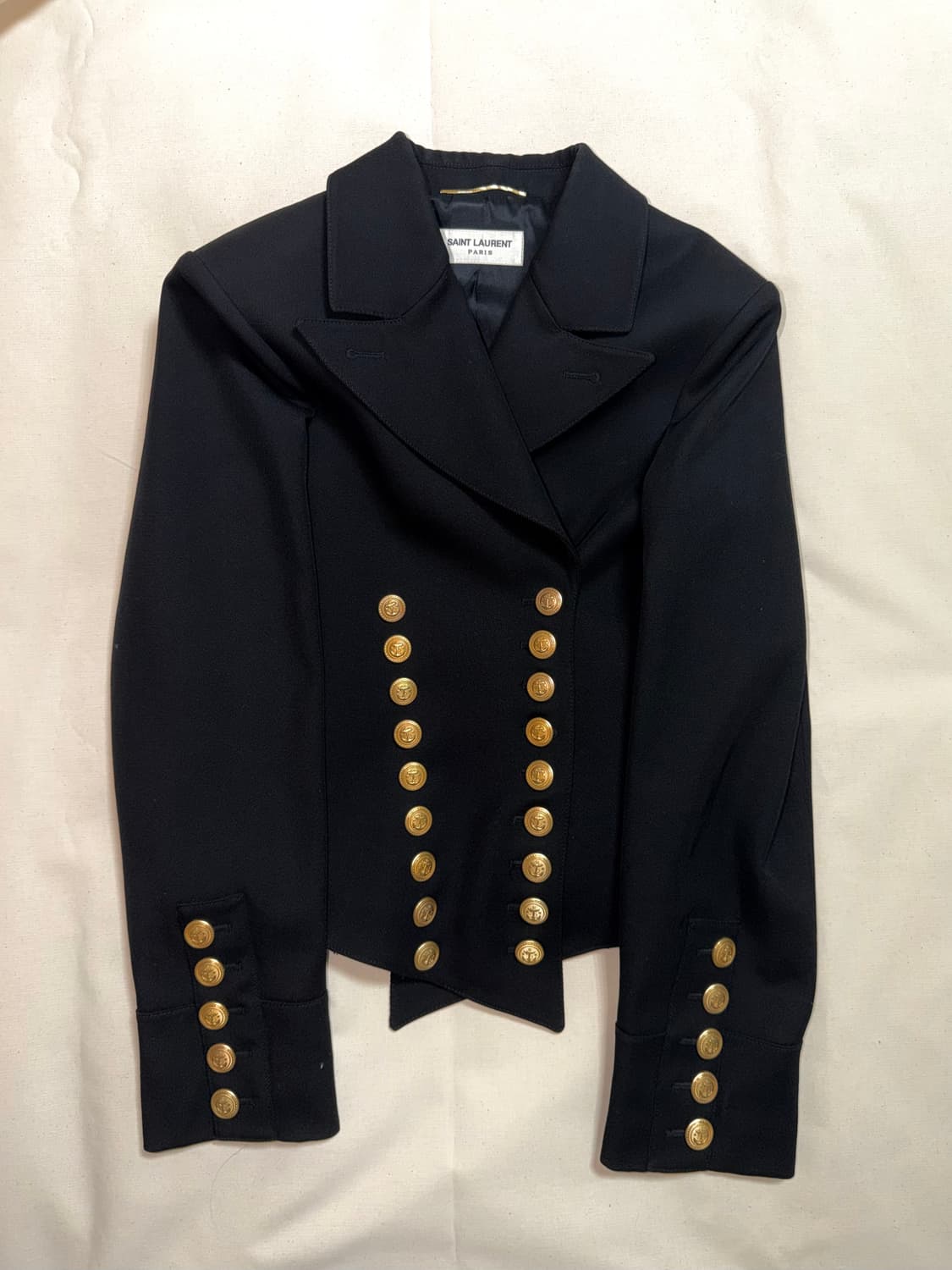 HEDI 생로랑 2014AW 나폴레옹 세일러 크롭 재킷 상품이미지1