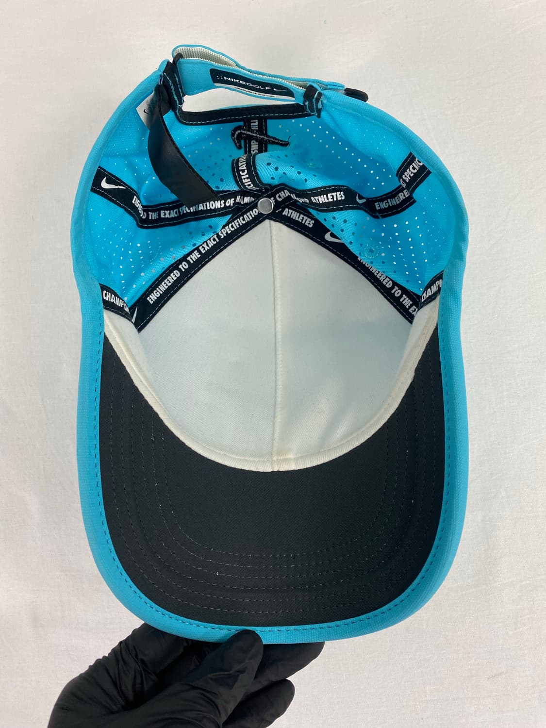 나이키 골프 드라이핏 레거시91 블루 볼캡  상품이미지5