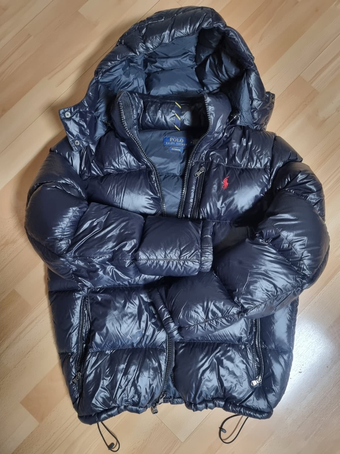 폴로 유광패딩 상품이미지2