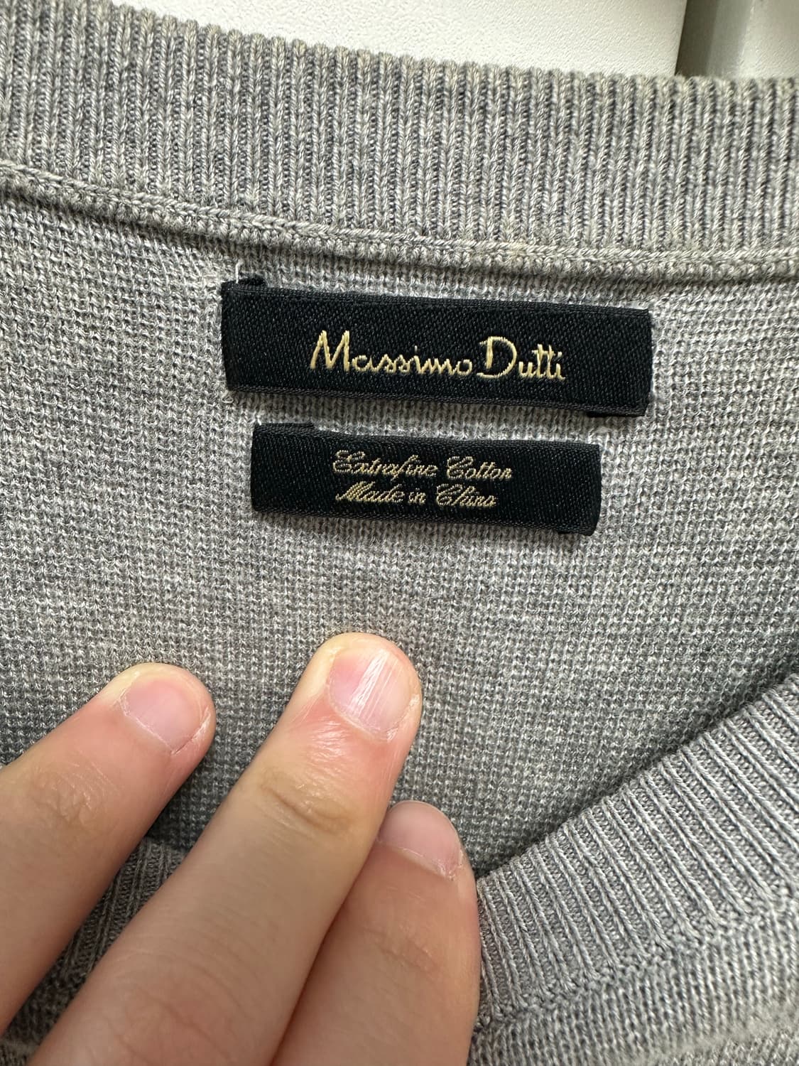 마시모두띠 남성 코튼 니트 티셔츠 M 상품이미지3
