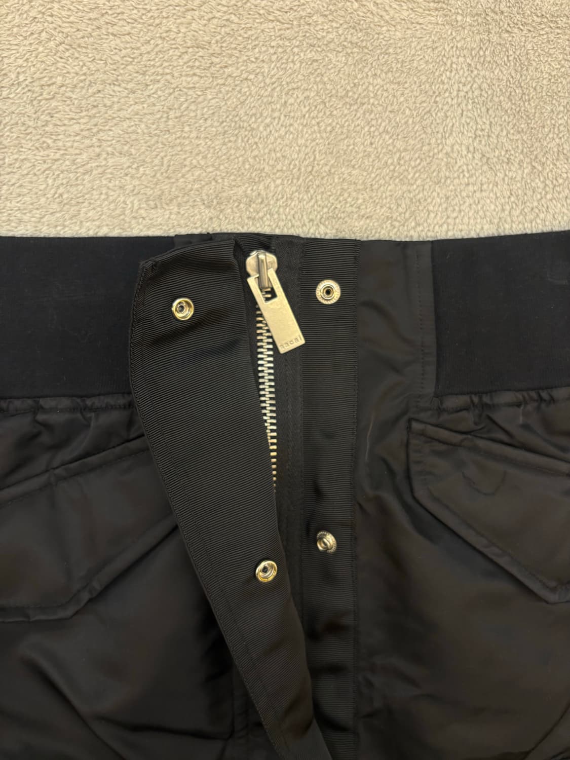 사카이 나일론 트윌 스커트 상품이미지5