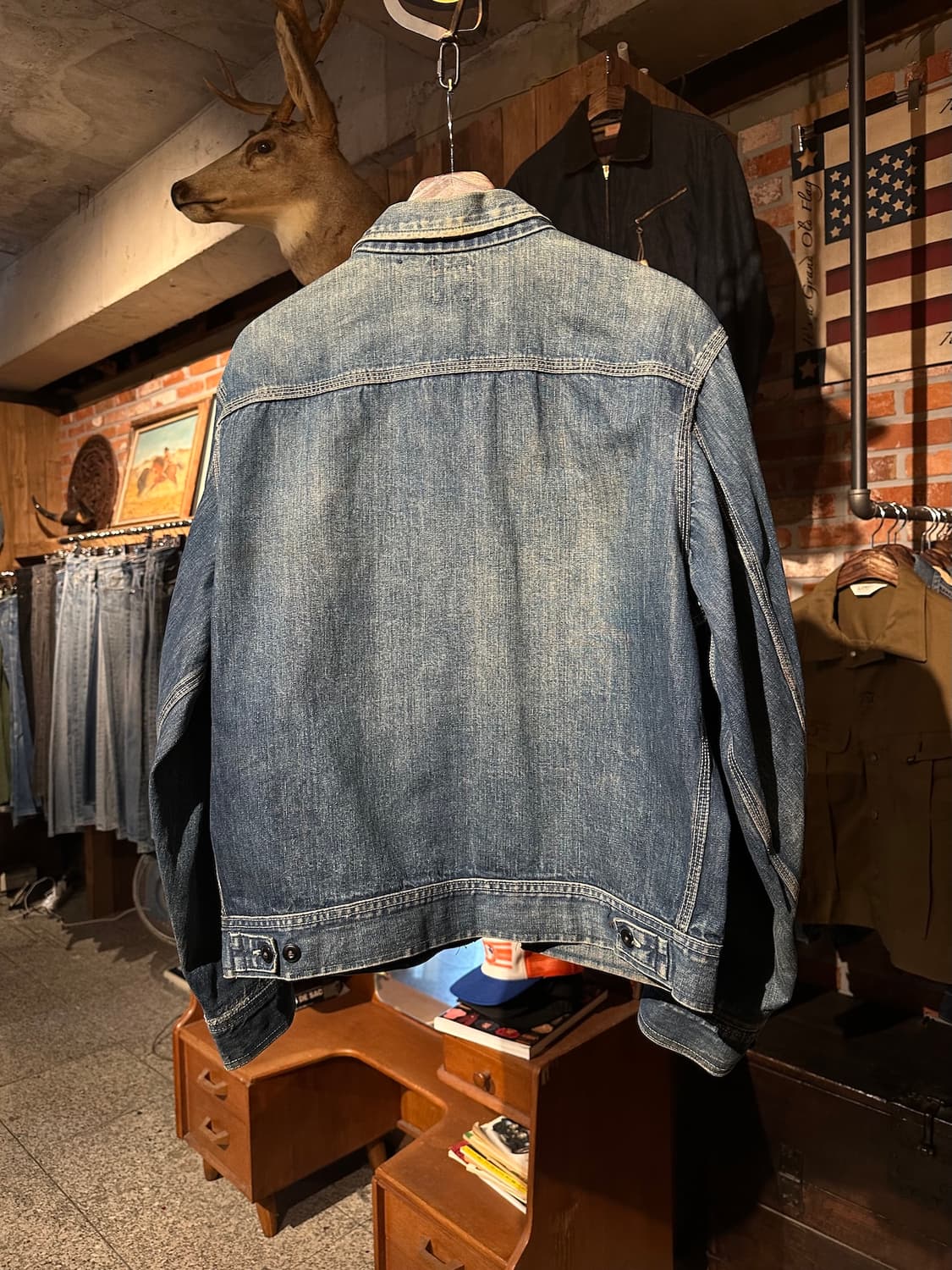 70s USA LEE 91-B Denim Work Jacket 상품이미지6