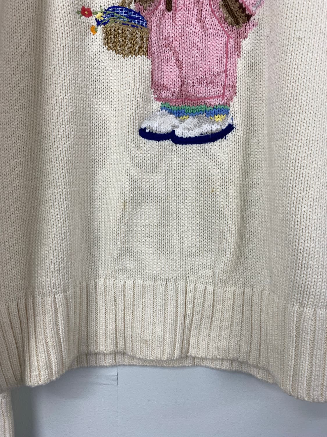 폴로 랄프로렌 피크닉 테디베어 니트 XL <590> 상품이미지5