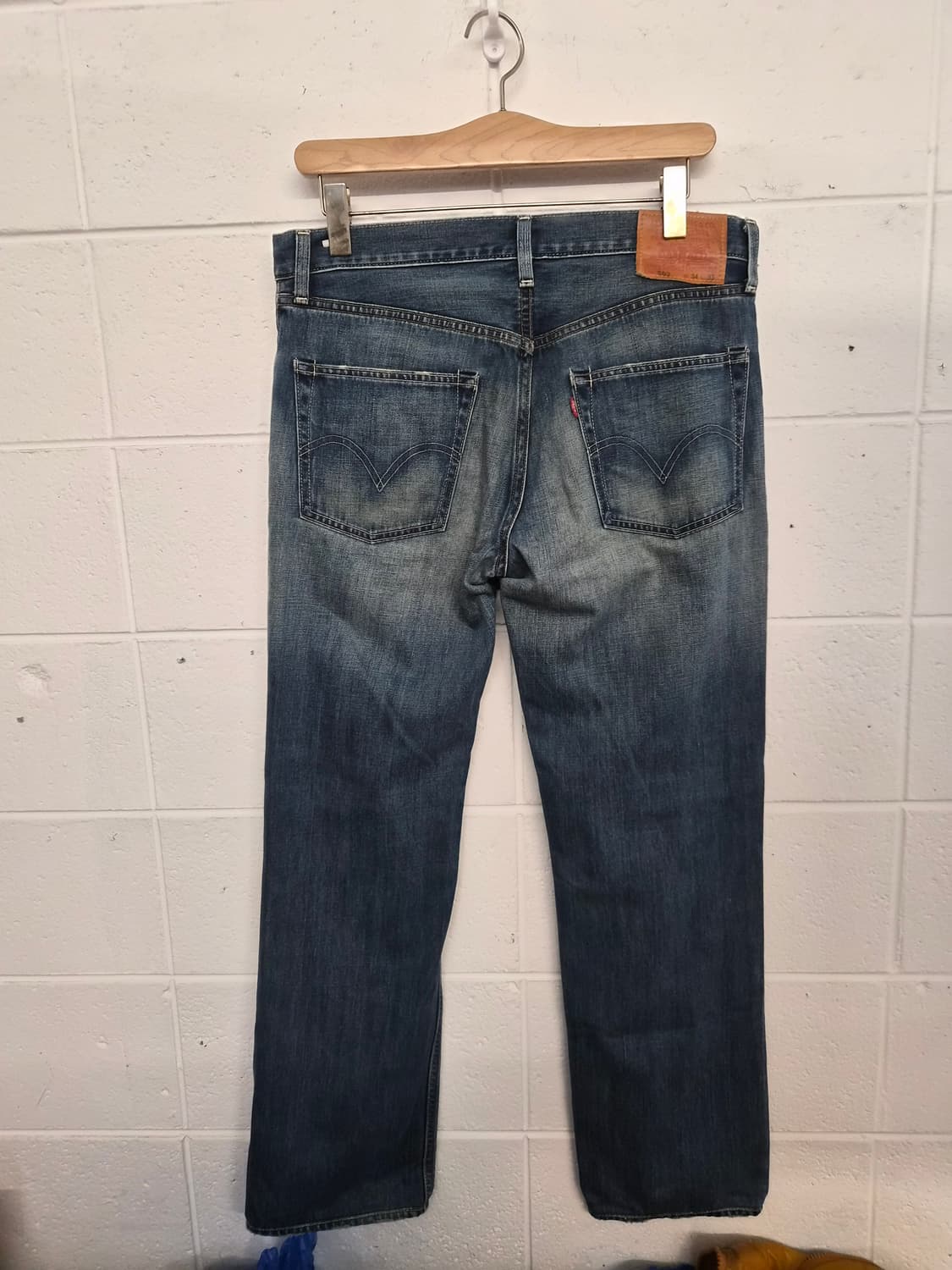 34) 리바이스 502 셀비지 워싱 데님 팝니다 상품이미지2