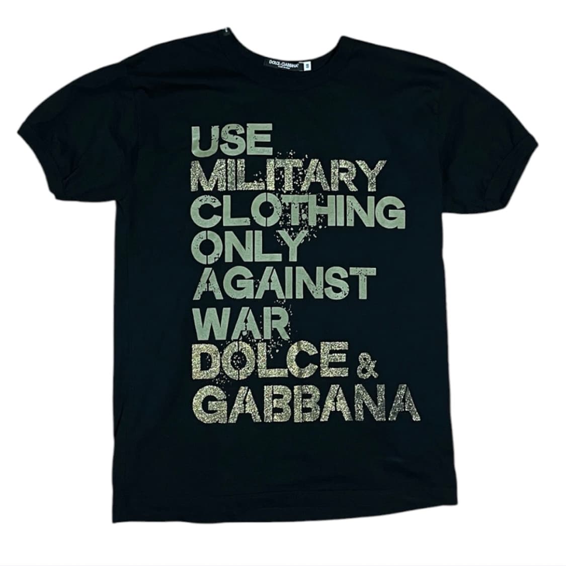 Dolce & Gabbana y2k 레터링 프린트 티셔츠 상품이미지4