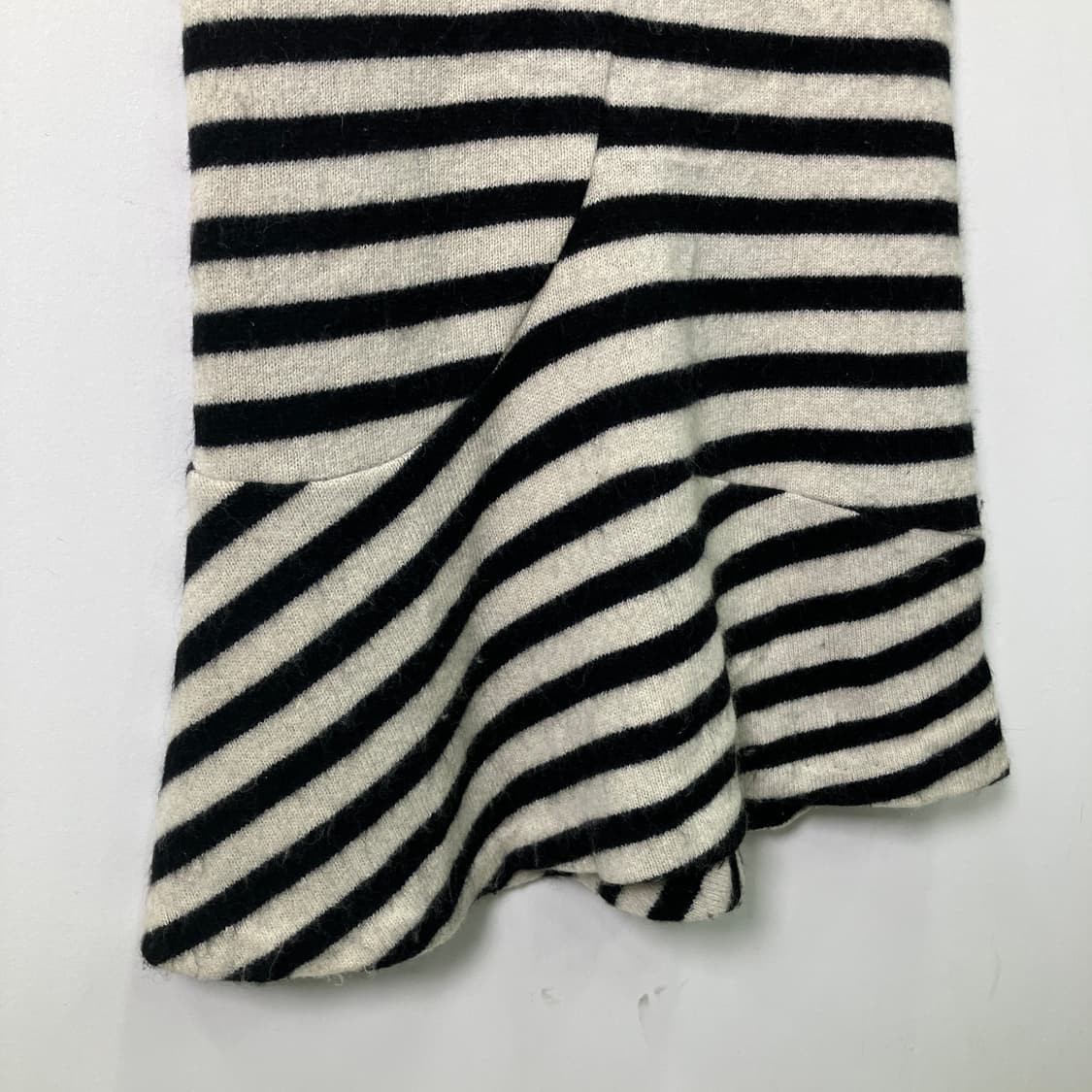 03FW 준야 와타나베 꼼데가르송 스트라이프 롱 스커트 S 상품이미지5